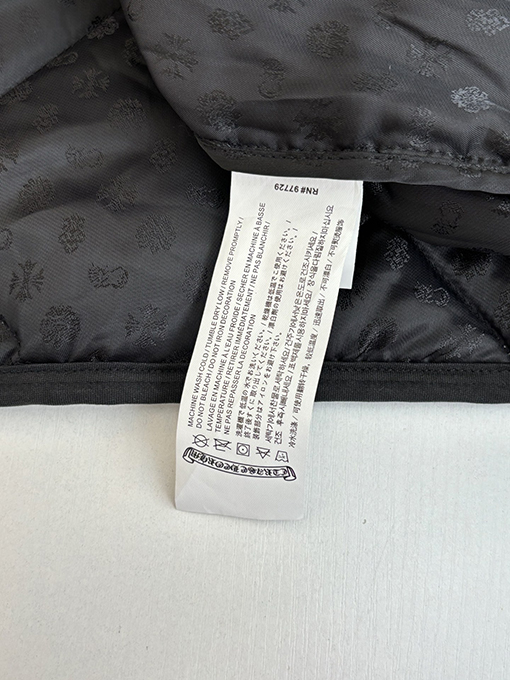 クロムハーツコピー ダイヤモンド柄キルティングコットンコート