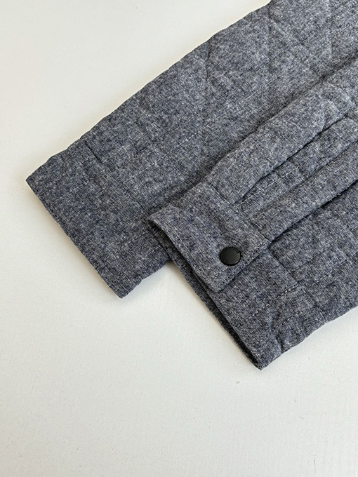 ディオール コットンフランネルのカナージュ柄ブレード刺繍シングルブレストジャケット