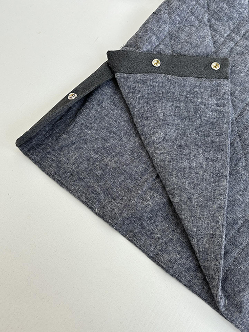 ディオール コットンフランネルのカナージュ柄ブレード刺繍シングルブレストジャケット