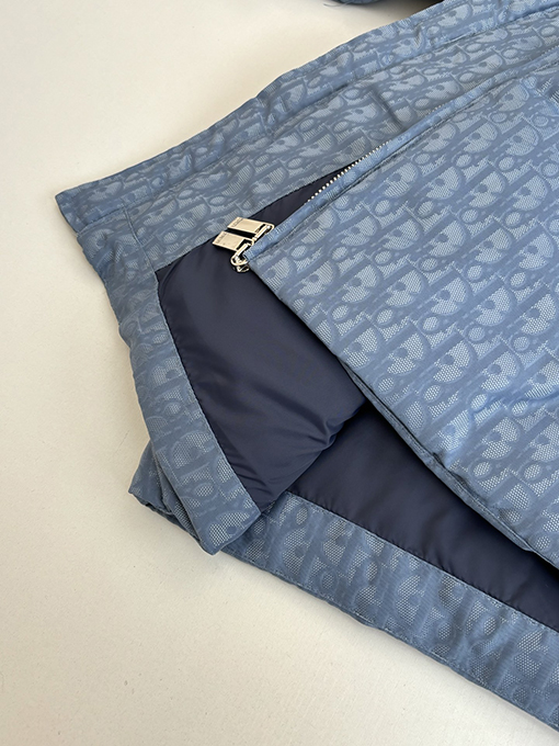 ディオールスーパーコピー 新作オールオーバープリントスタンドカラージップアップジャケット