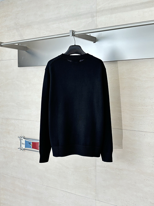 ヴェルサーチ メデューサロゴクルーネックニットセーター