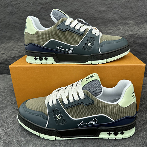ルイヴィトン LV Trainer Monogram カップルスニーカー