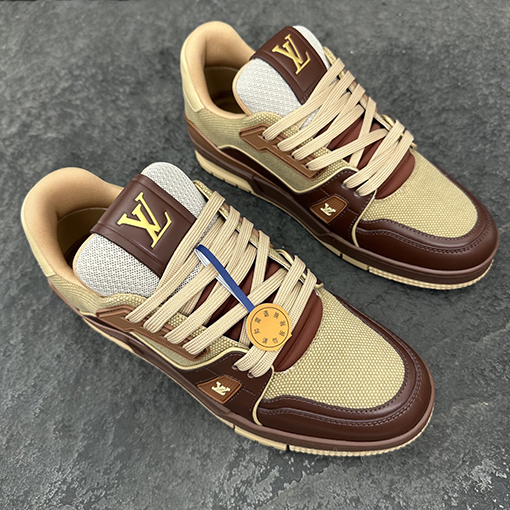 ルイヴィトン LV Trainer Monogram カップルスニーカー