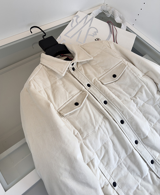 モンクレール コーデュロイダウンジャケット