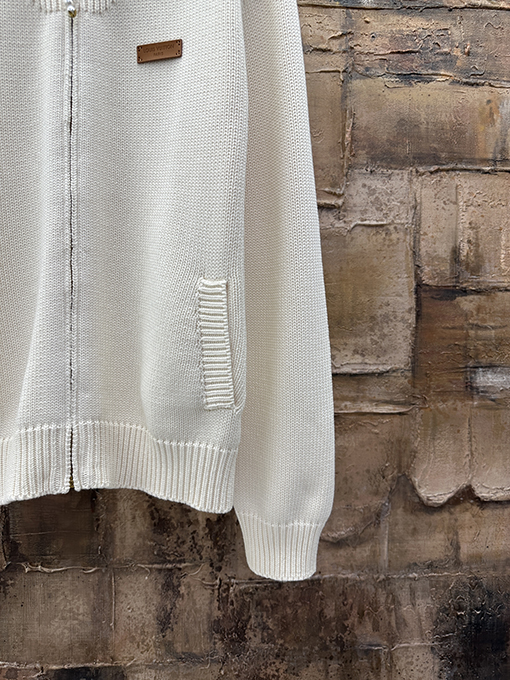 ルイヴィトン チェック柄カラーニットカーディガン