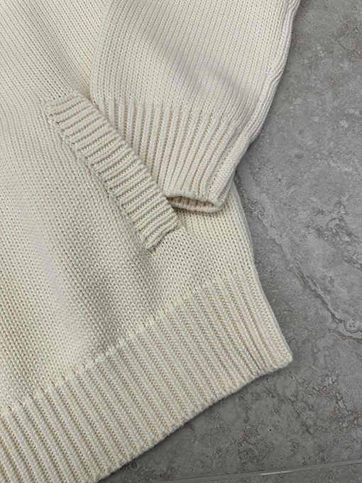 ルイヴィトン チェック柄カラーニットカーディガン