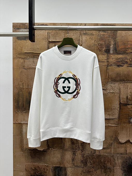 グッチコピー コイル刺繍スウェットシャツ