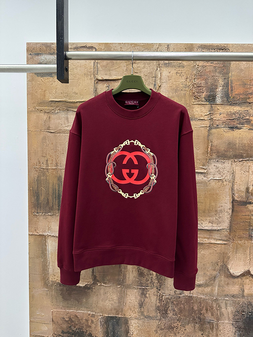 グッチコピー コイル刺繍スウェットシャツ