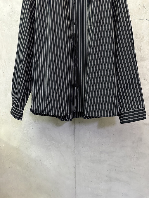 バレンシアガ Balenciaga 刺繍入りダブルレイヤー長袖シャツ