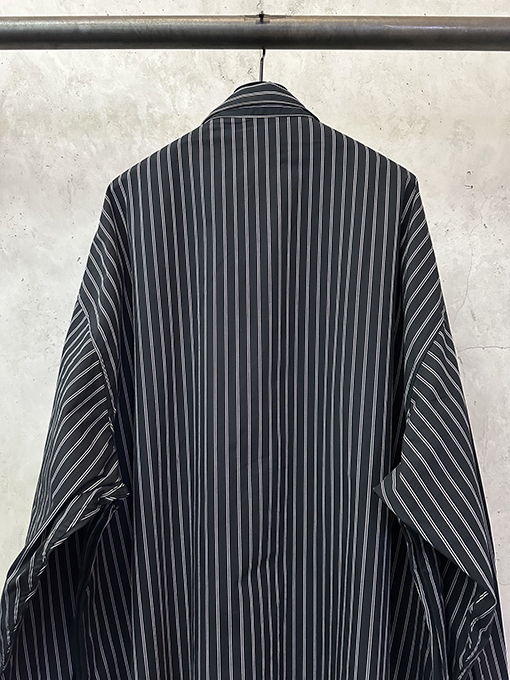 バレンシアガ Balenciaga 刺繍入りダブルレイヤー長袖シャツ