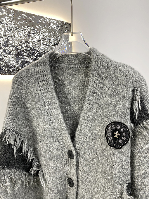 クロムハーツ 新しいチャンキーニットカーディガン