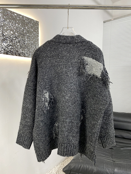 クロムハーツ 新しいチャンキーニットカーディガン