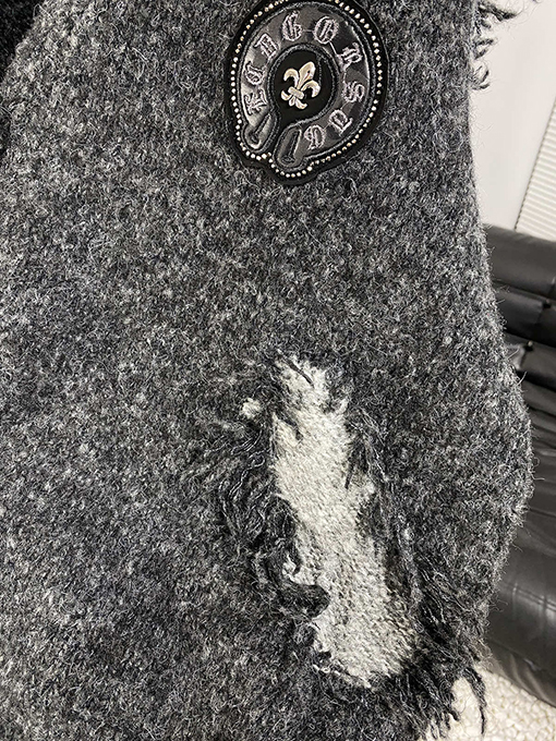 クロムハーツ 新しいチャンキーニットカーディガン