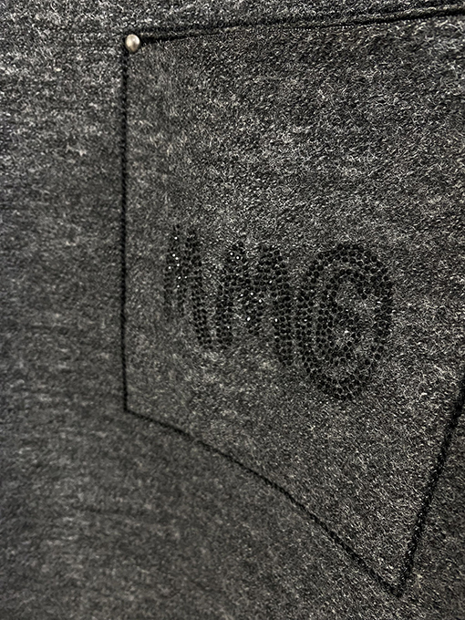 マルタンマルジェラ MM6 フリース裏地のスウェットシャツ