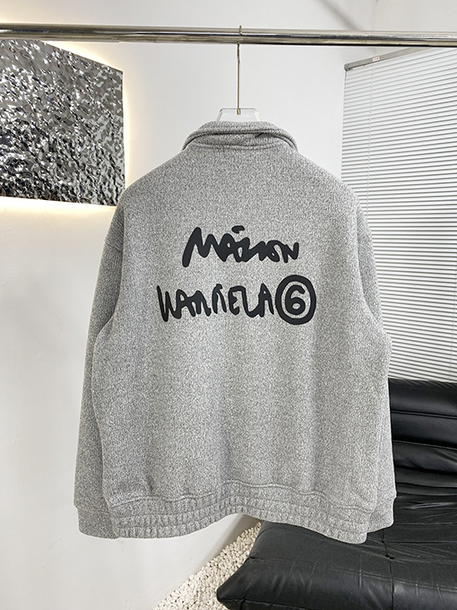 マルタンマルジェラコピー Martin Margiela MM6 新しいフリース裏地ニットコート