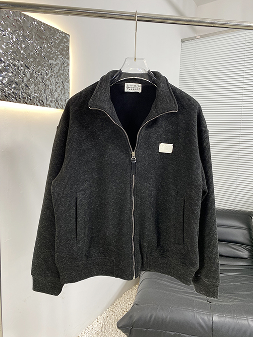 マルタンマルジェラコピー Martin Margiela MM6 新しいフリース裏地ニットコート