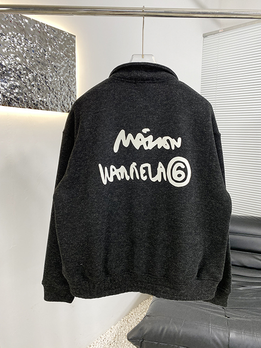 マルタンマルジェラコピー Martin Margiela MM6 新しいフリース裏地ニットコート
