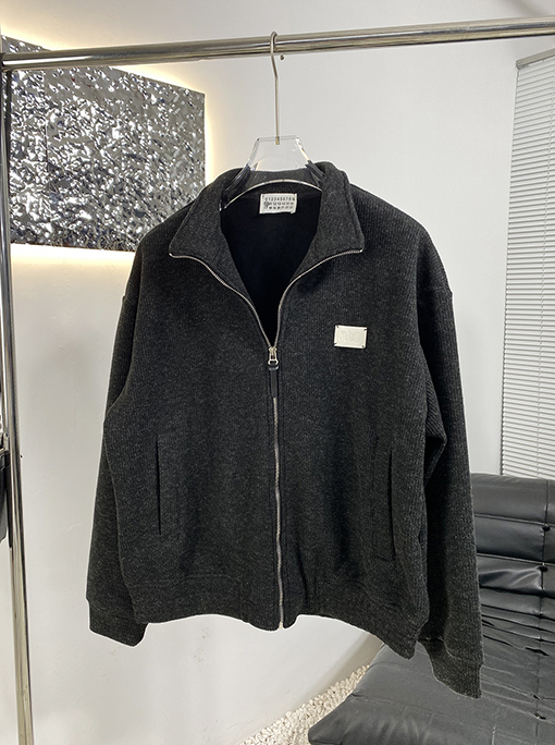 マルタンマルジェラコピー Martin Margiela MM6 新しいフリース裏地ニットコート