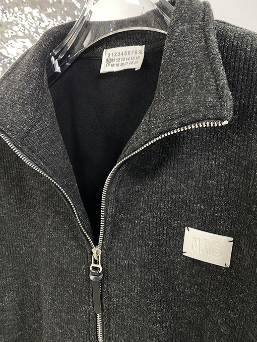 マルタンマルジェラコピー Martin Margiela MM6 新しいフリース裏地ニットコート
