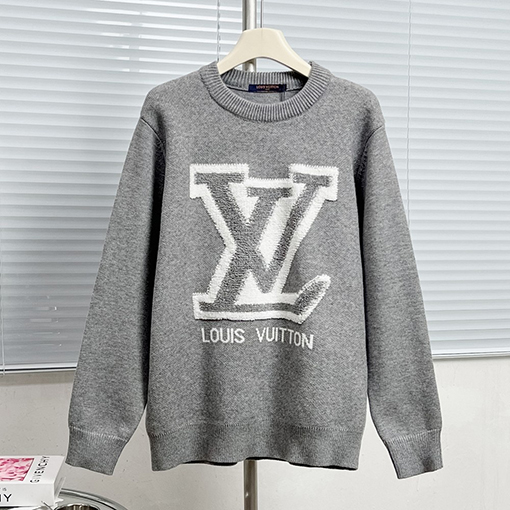 ルイヴィトン LV ロゴジャカードニットセーター