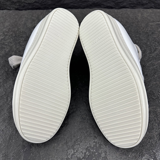 リックオウエンス JUMBO LACE シープスキンのワイドレースローカットスニーカー