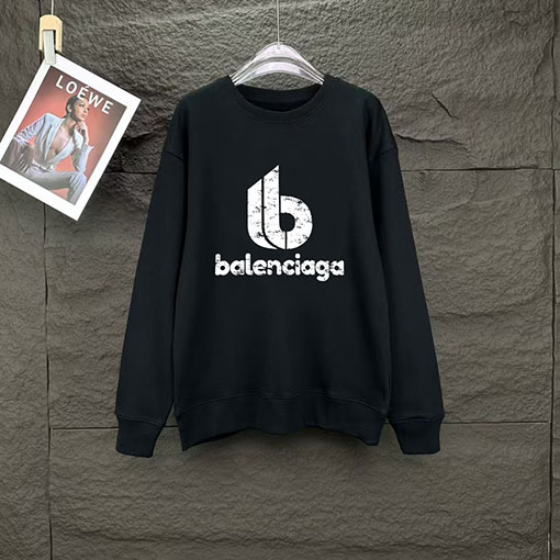 バレンシアガ balenciaga ルクルーネックスウェットシャツ