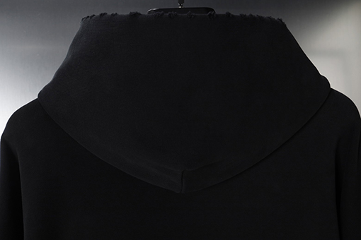 バレンシアガ Balenciaga プリント文字のダメージパーカー