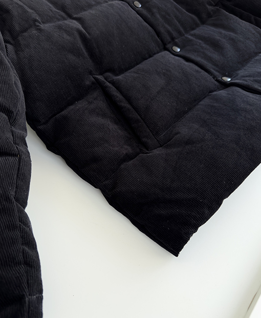 プラダスーパーコピー コーデュロイ レトロカラー ダウンジャケット