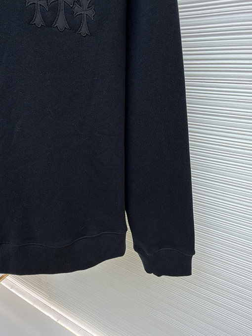 クロムハーツ ロゴクルーネックスウェットシャツ