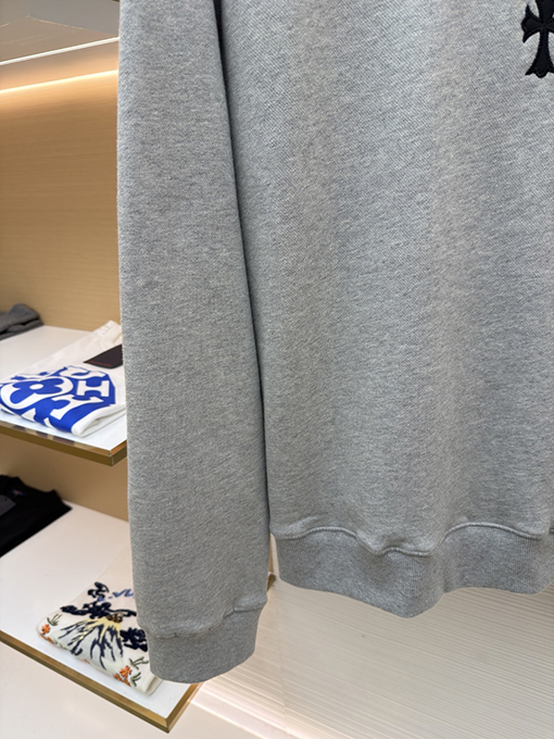 クロムハーツ ロゴクルーネックスウェットシャツ