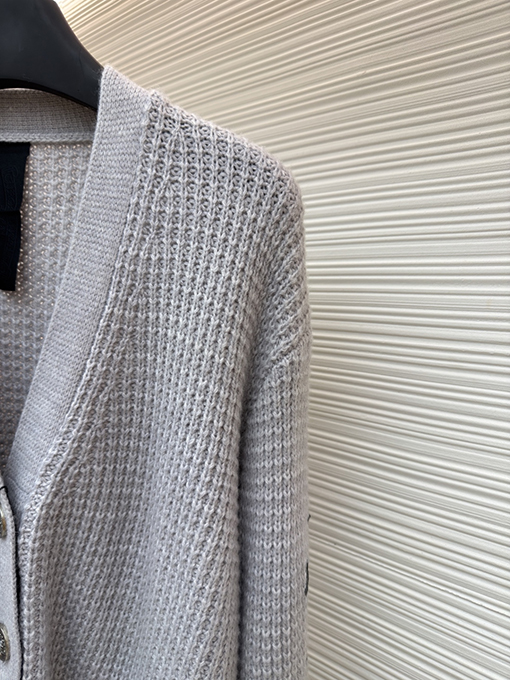 クロムハーツ ワッフルカシミアカーディガン