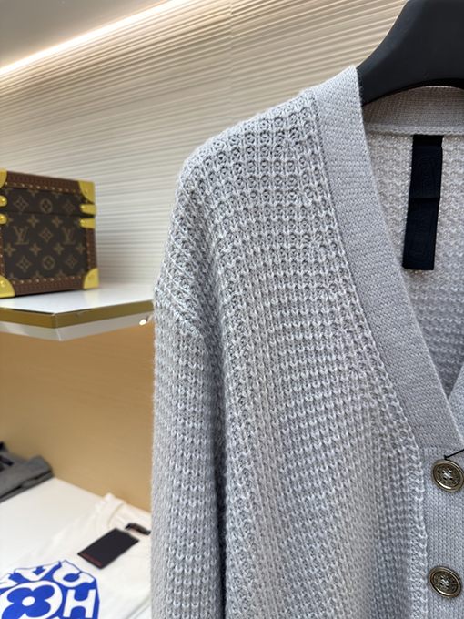 クロムハーツ ワッフルカシミアカーディガン