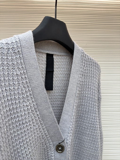 クロムハーツ ワッフルカシミアカーディガン