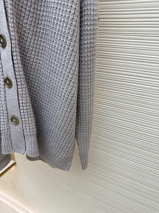 クロムハーツ ワッフルカシミアカーディガン