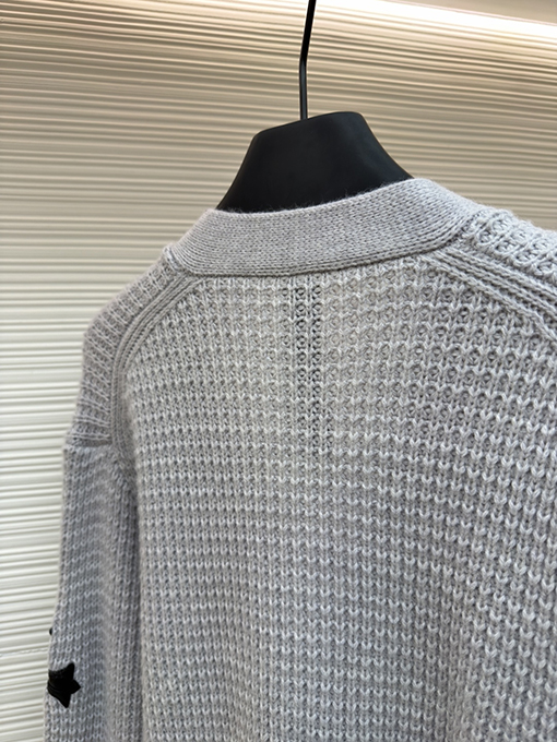 クロムハーツ ワッフルカシミアカーディガン