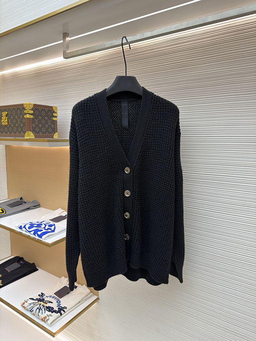 クロムハーツ ワッフルカシミアカーディガン