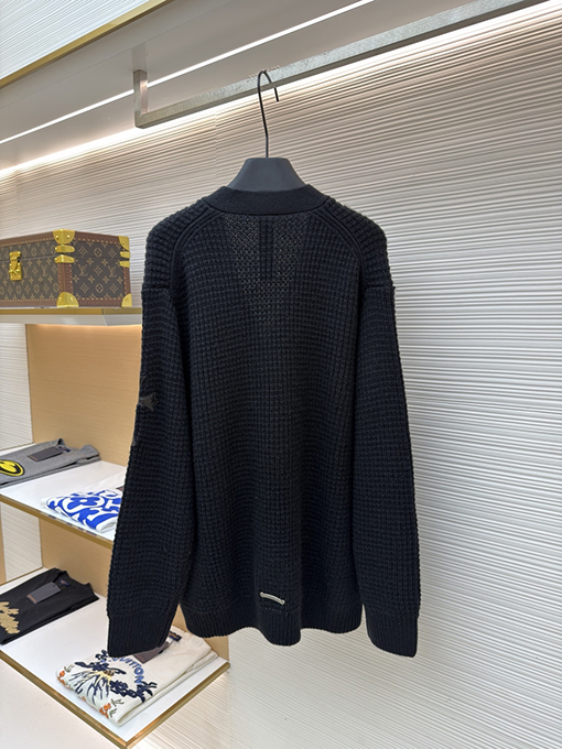 クロムハーツ ワッフルカシミアカーディガン