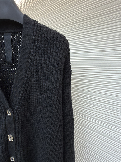 クロムハーツ ワッフルカシミアカーディガン