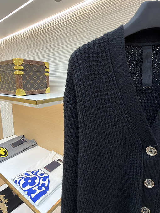クロムハーツ ワッフルカシミアカーディガン