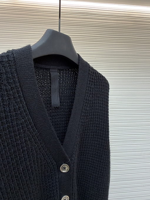 クロムハーツ ワッフルカシミアカーディガン