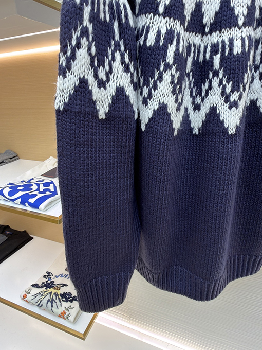 ディオール ジャカードタートルネックセーター