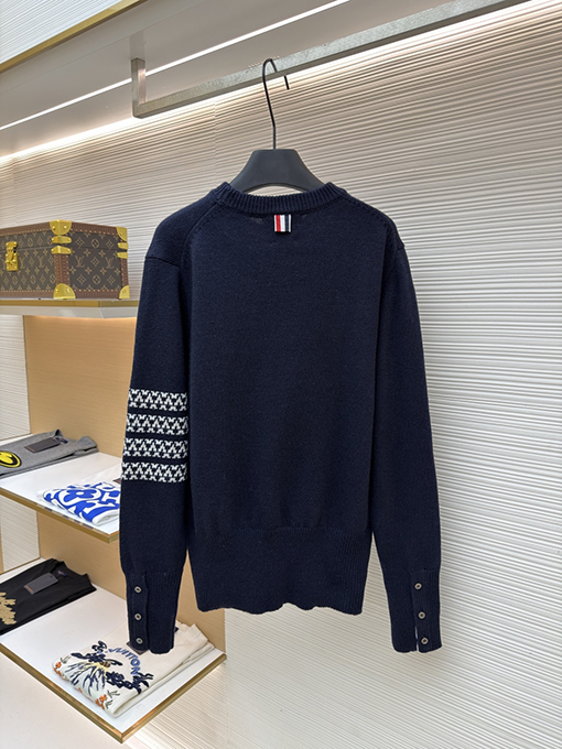 トムブラウン スノーフレークドッグウールクルーネックセーター