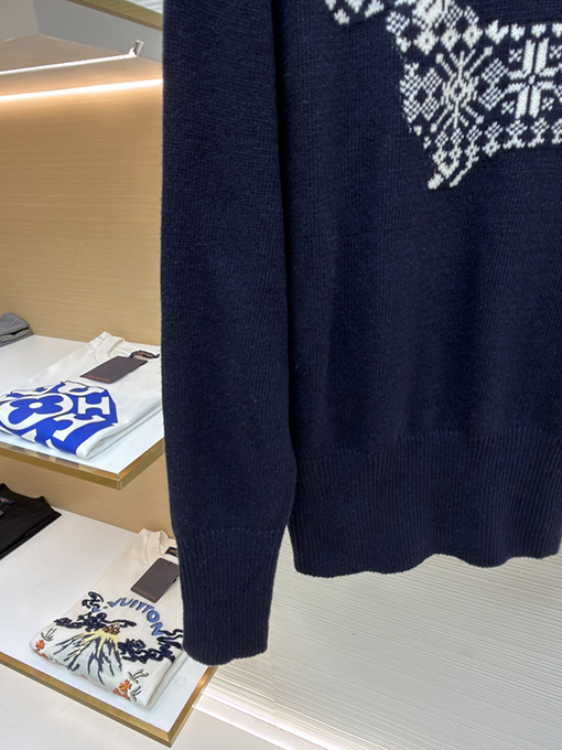 トムブラウン スノーフレークドッグウールクルーネックセーター