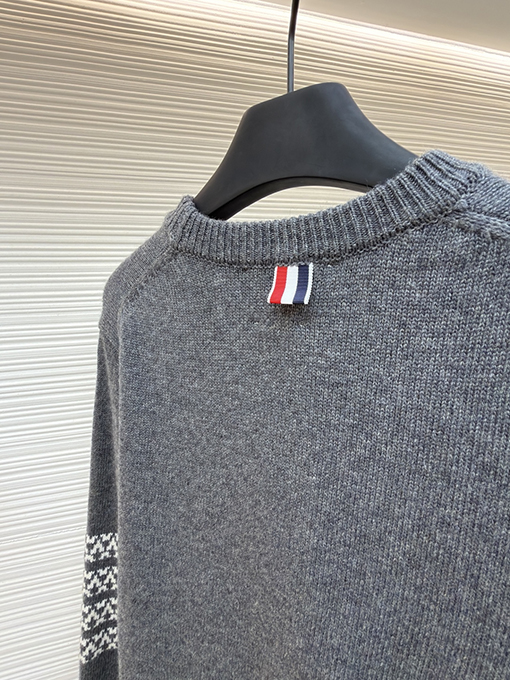 トムブラウン スノーフレークドッグウールクルーネックセーター