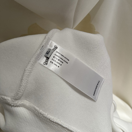 クロムハーツ ファッションフリース裏地のジップアップフード付きスウェットシャツジャケット