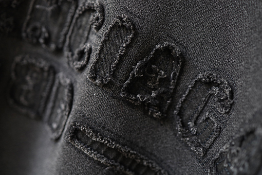 バレンシアガコピー Balenciaga レターウォッシュのダメージフード付きスウェットシャツ