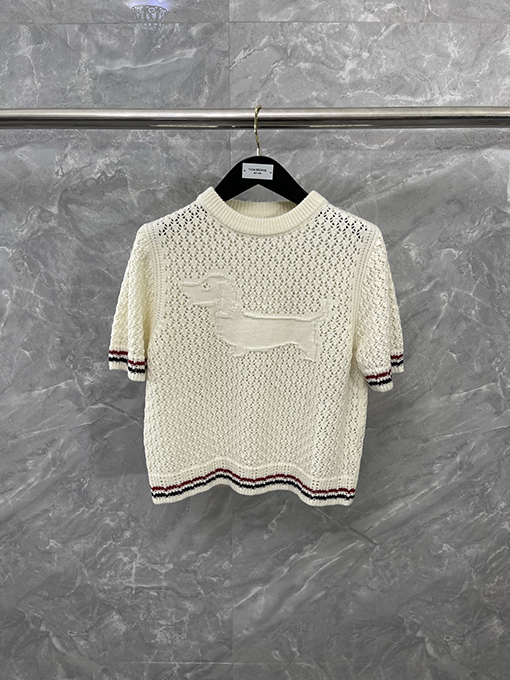 トムブラウン Hector 子犬のニット半袖Tシャツシリーズ