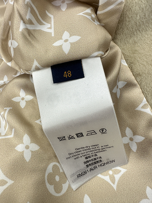 ルイヴィトン 動物の刺繍のベースボールジャケット