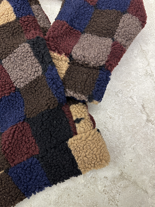 ルイヴィトンスーパーコピー チェック柄テディコート