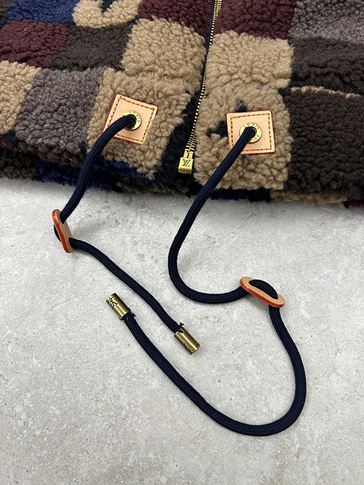 ルイヴィトンスーパーコピー チェック柄テディコート